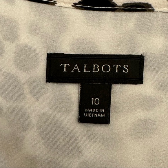 Talbots Leopard Print Midi Dress - Picture 14 of 16